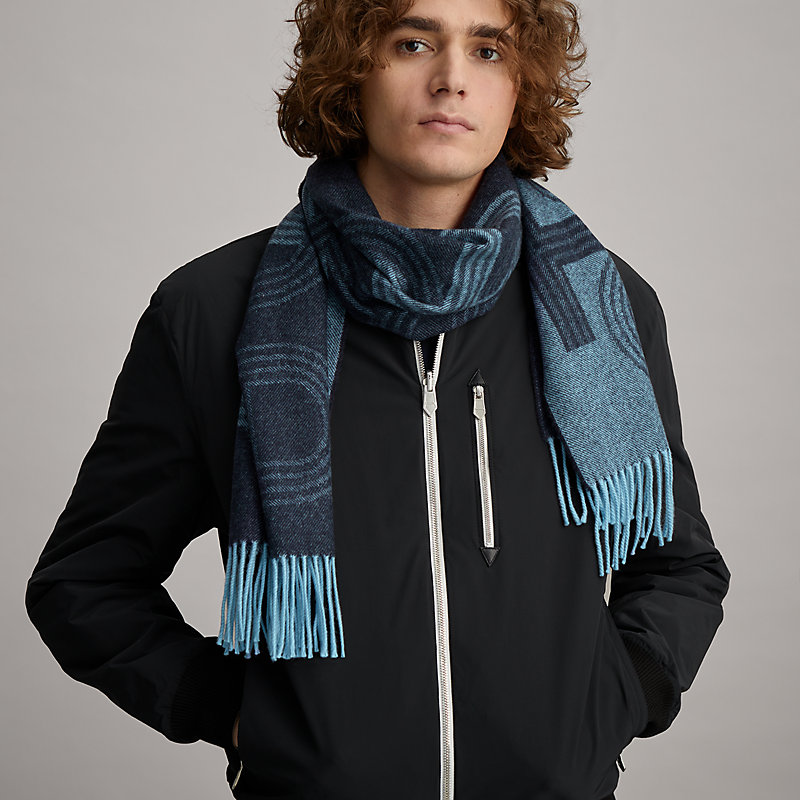 新品 エルメス ストール《24番地のサーキット》